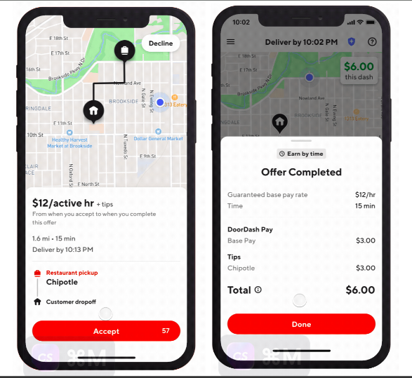 DoorDash unveils hourly pay option for delivery drivers