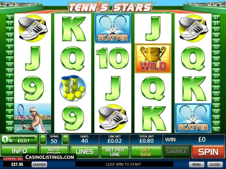 Sports slot machine themes