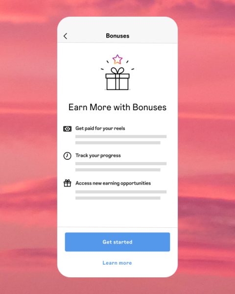 How to monetize Instagram: Instagram bonuses