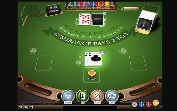 Understanding a blackjack split: Always split aces