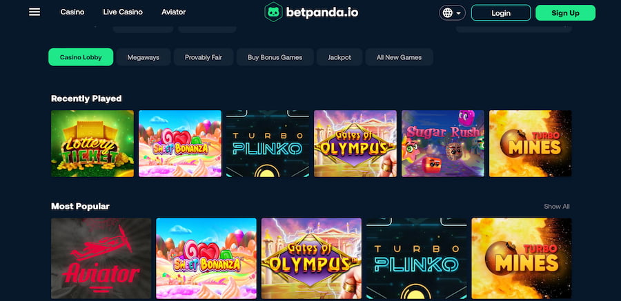 BetPanda.io Lottery