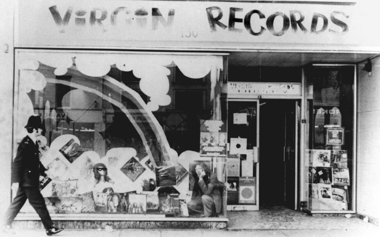 first virgin records store