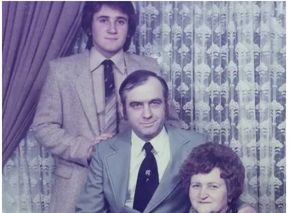 Robert Herjavec and his parents