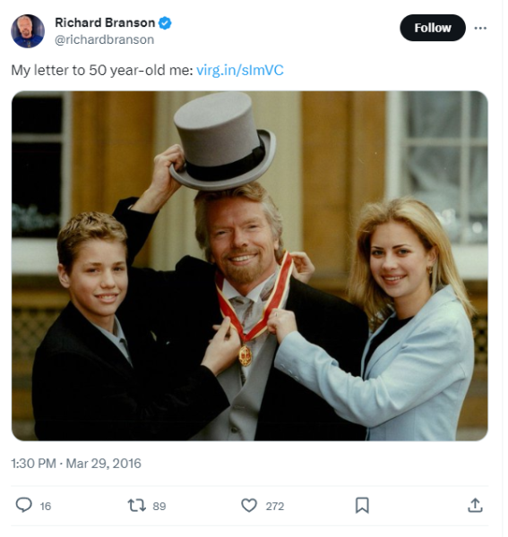 richard branson knighthood