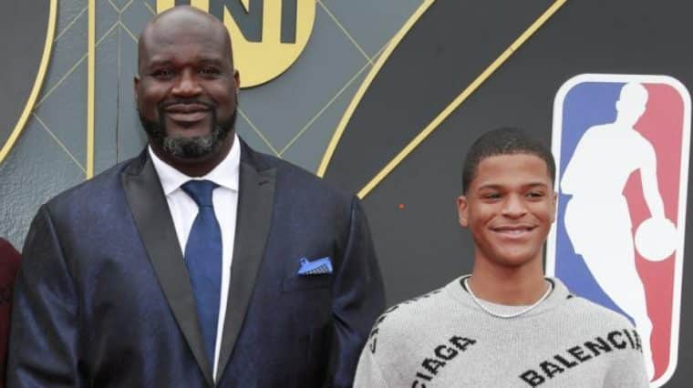 shaquille oneal and son