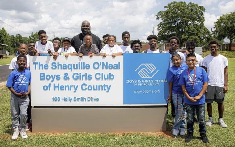 shaquille oneal charity work