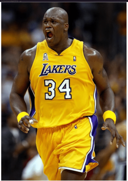 shaquille oneal la lakers