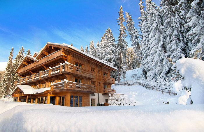 swiss alps chalet