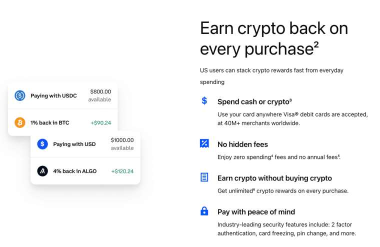 coinbase crypto card