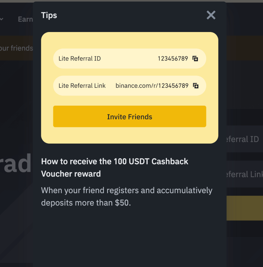 Binance Referral Code 2024 Get 100 Free