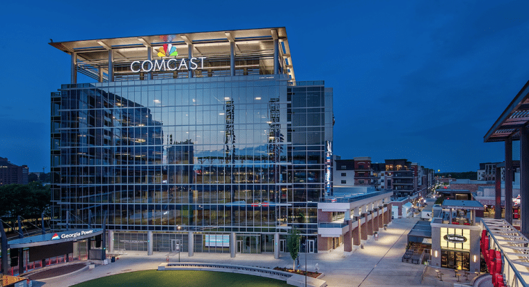 Entertainment companies: Comcast Atlanta