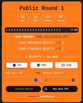 Scotty round 1 presale