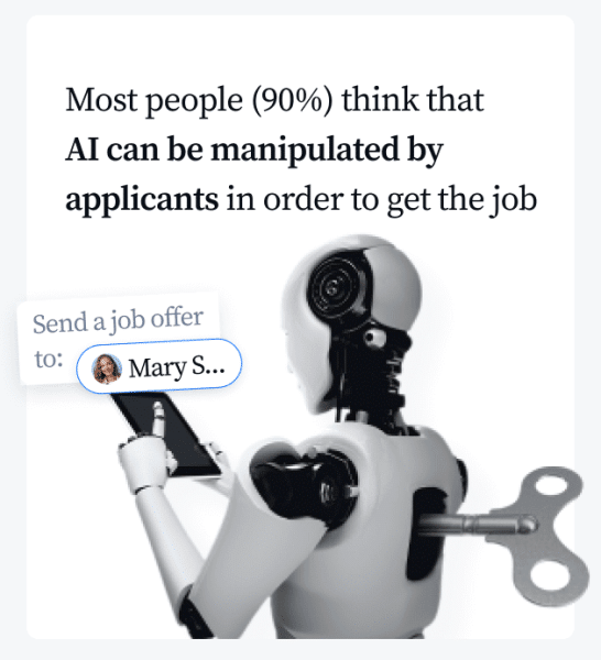 candidates manipulating ai