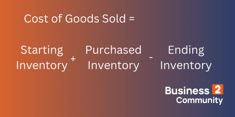 cost of goods sold formula