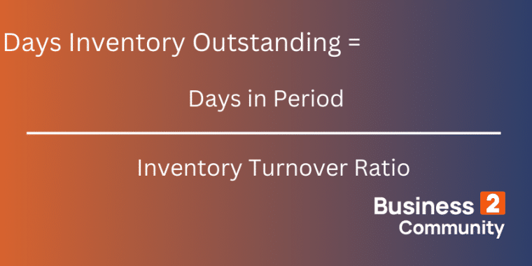 days inventory outstanding formula