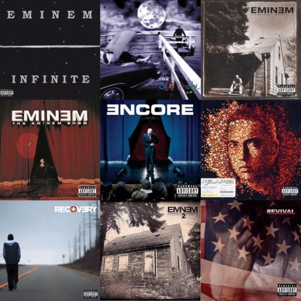 eminem albums