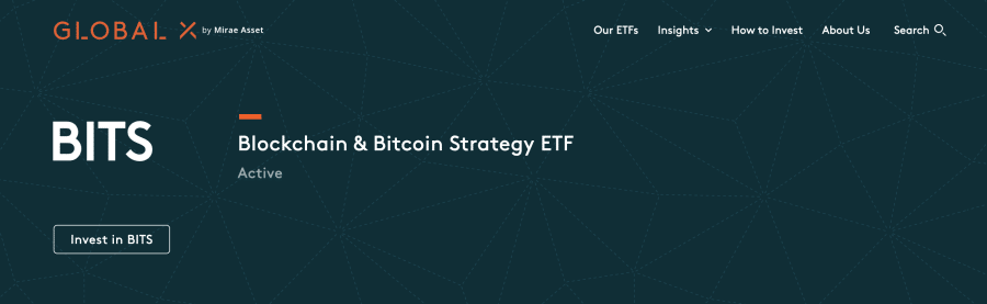 global x etf homepage