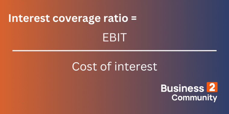 interest coverage ratio formula