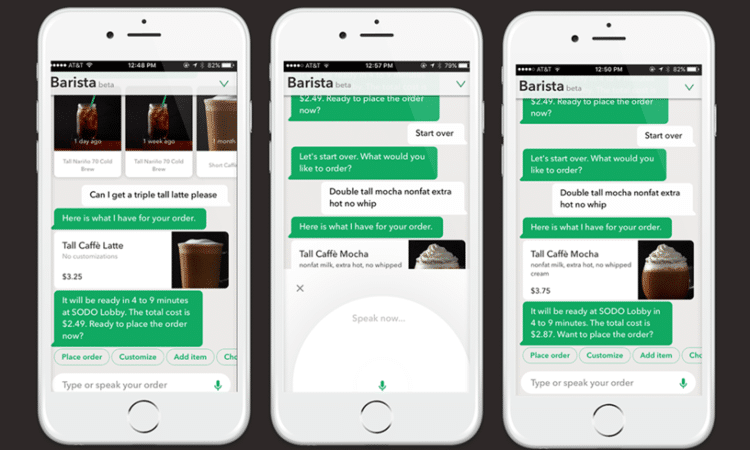 starbucks use of generative ai on mobile