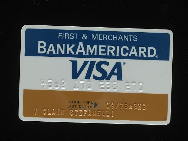 Bank of America Visa