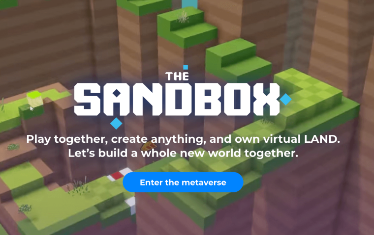 Sandbox homepage