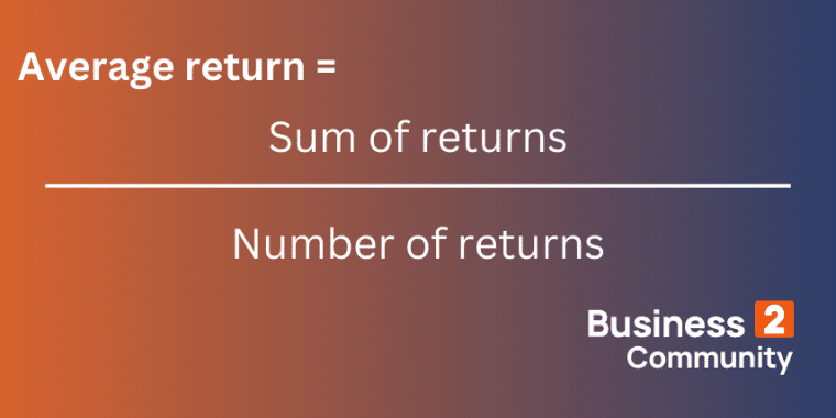 average return formula