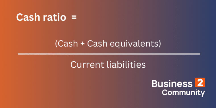 cash ratio formula