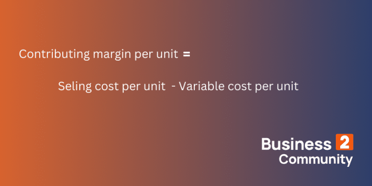 contributing margin formula