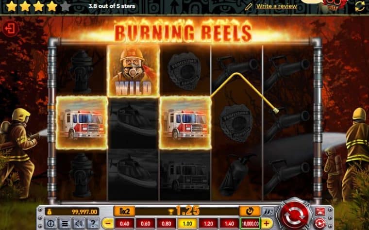 Wazdan Burning Reels Slot