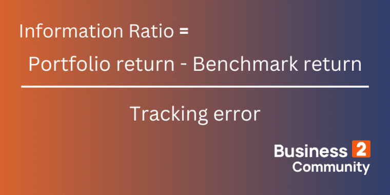 information ratio formula