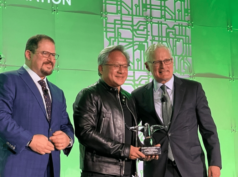 jensen huang chip industry award