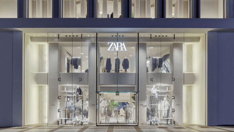 zara storefront