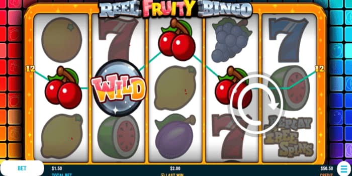 Reel Fruity Bingo Skywind Group Screenshot