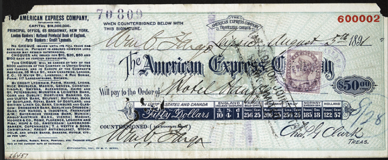 early american express money order