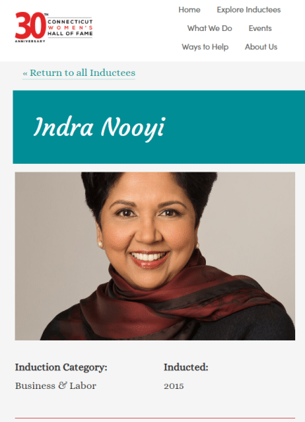 indra nooyi cwhf