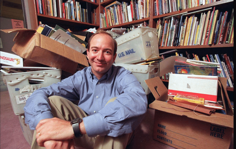 jeff bezos early amazon