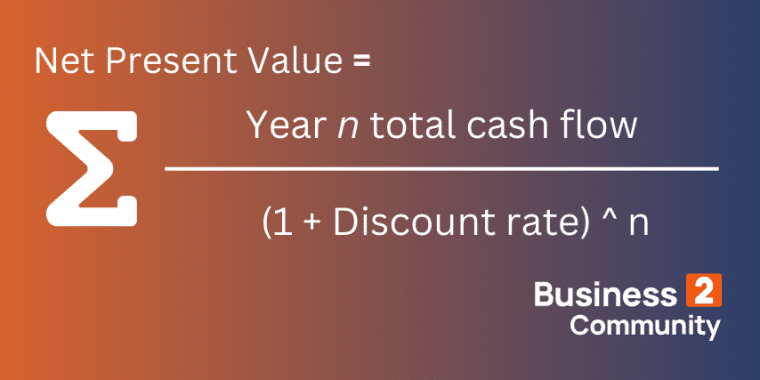 net present value formula