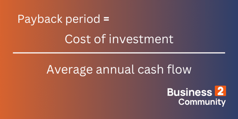 payback period formula