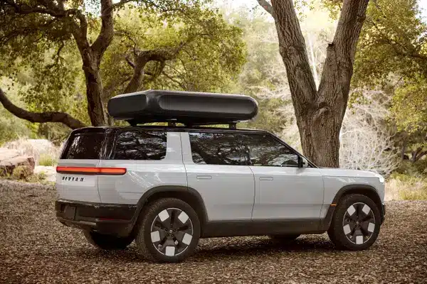 rivian r2 side view