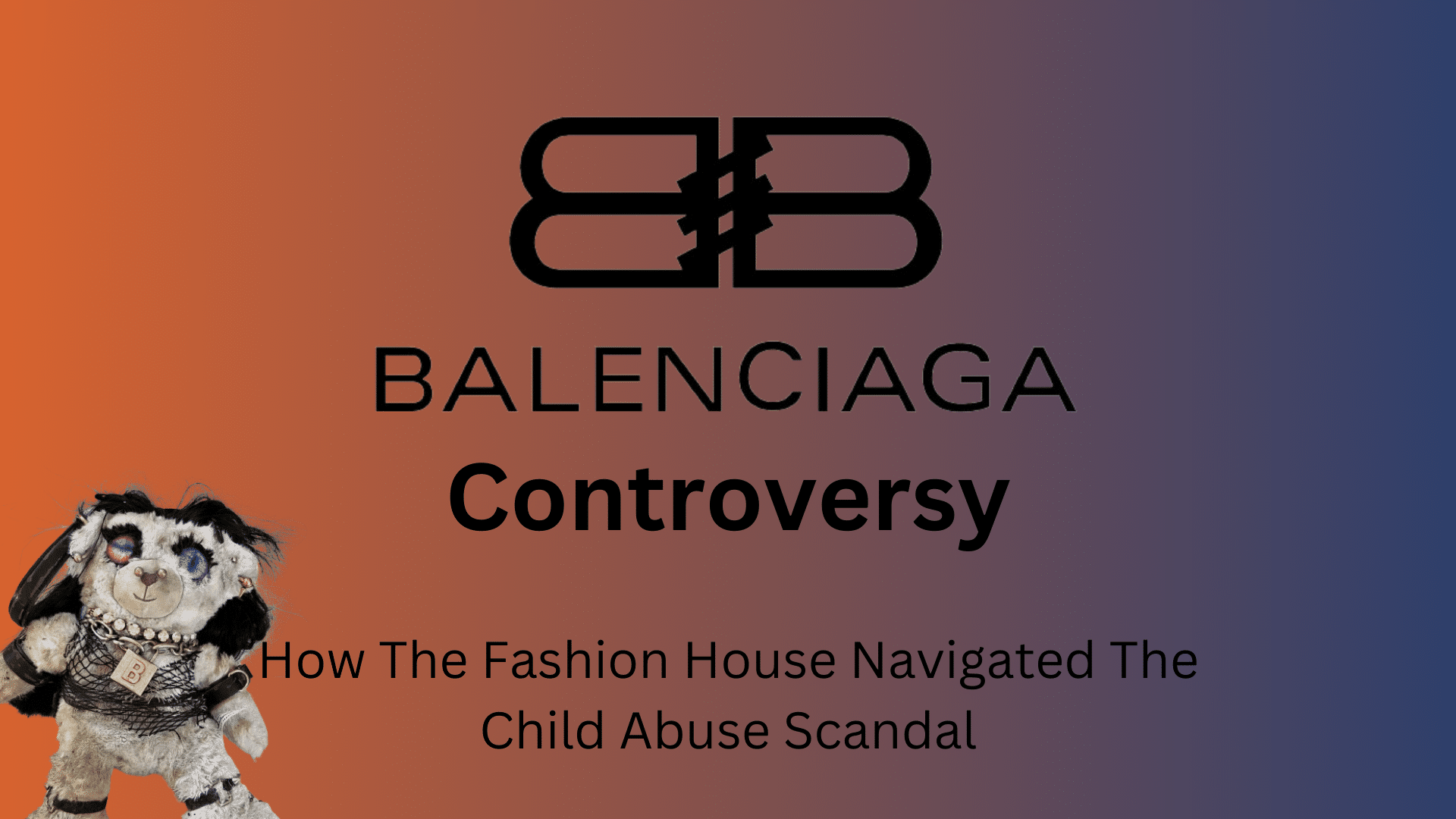 Balenciaga controversy