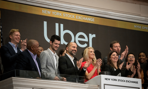 Dara Khosrowshahi at the Uber IPO