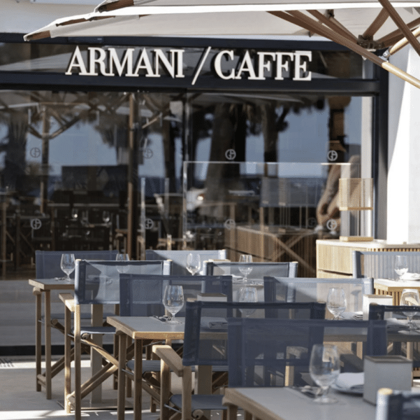 armani caffe