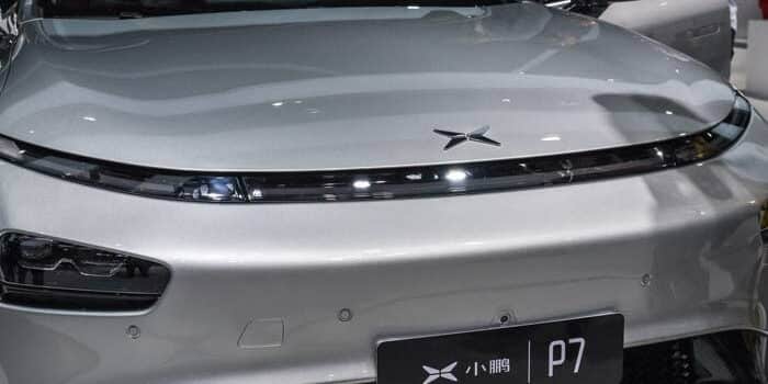 chinese EV competitors are gaining more ground. this is an XPENG P7