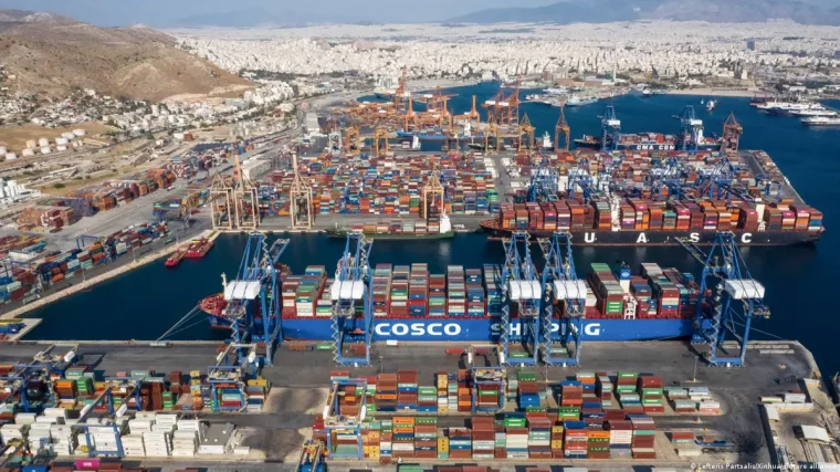 COSCO shipping and logistics company piraeus