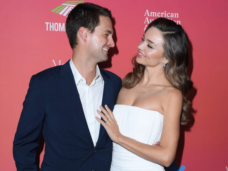 evan spiegel miranda kerr