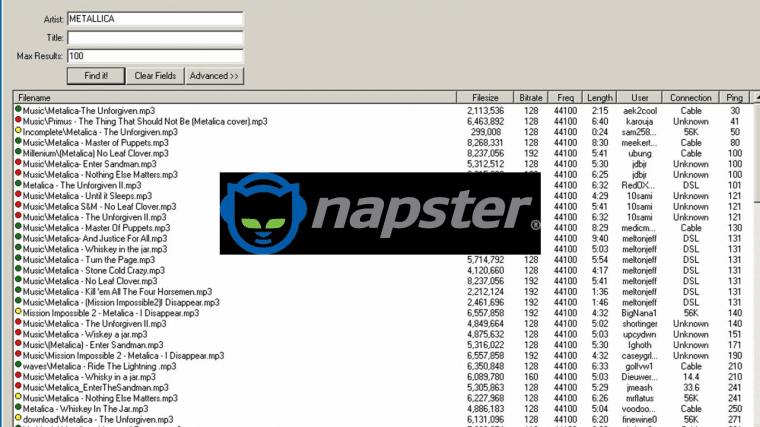 orignal napster