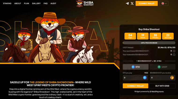 shiba shootout homepage