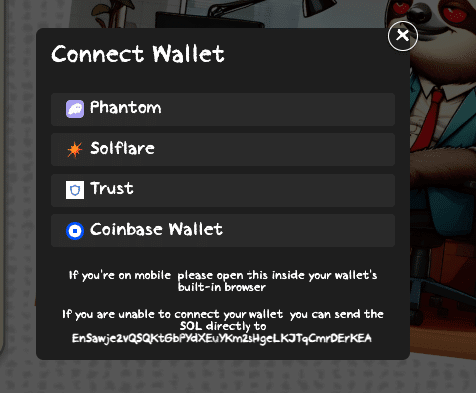 slothana create wallet