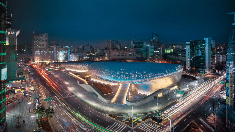 Zaha Hadid's Great Gate of the East