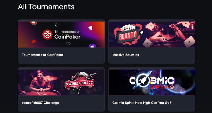 CoinPoker Tournaments